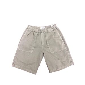 NWT Zara Cargo Shorts Kids Size 13-14 Khaki Elastic Waistband Utility Style